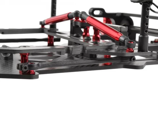 Corally Ssx-125 7075 Carbon Chassis Kit