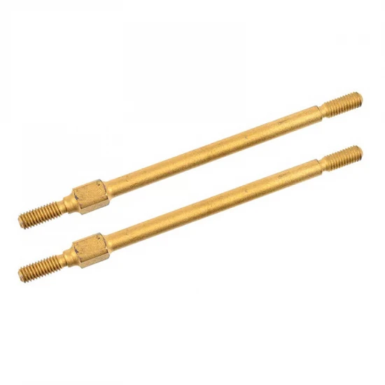 Corally Steering Turnbuckle 62mm S2 Steel Gold 2 Pcs