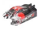 Team Corally Polycarbonate Painted Body Syncro 4 Red