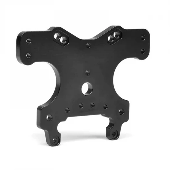 Corally Shock Tower SC Front Aluminium 5mm Black