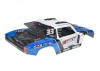 Corally Body Shiroi + Driver Interior + Roll Cage + Body Accessories - Blue Cut 1 PC