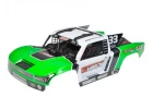 Corally Body Shiroi + Driver Interior + Roll Cage + Body Accessories - Green Cut