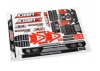 Team Corally Body Decal Sheet Shiroi 1Pc