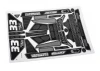 Team Corally Body Decal Sheet Shiroi 1Pc