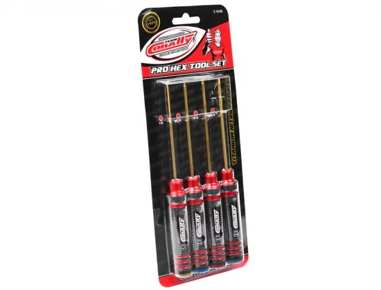 Corally Pro Hex Tool Set Ti-Ni Coated 1.5/2.0/2.5/3.0mm