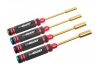Corally Pro Nut Driver Set Ti Ni Coated 4.0/5.5/7.0/8.0mm