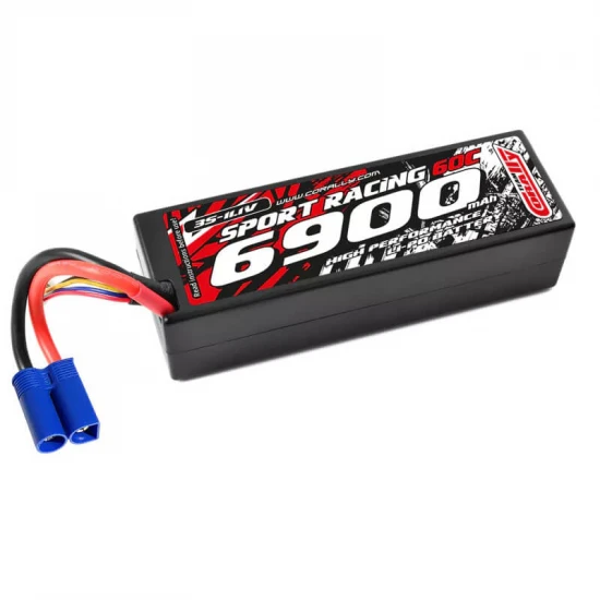 Corally Power Racing 60C Lipo Battery 6900Mah 11.1V 3S - EC5