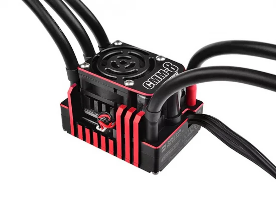 Team Corally CMM-8 Racing ESC Sensored 2-4S 240A Black/Red