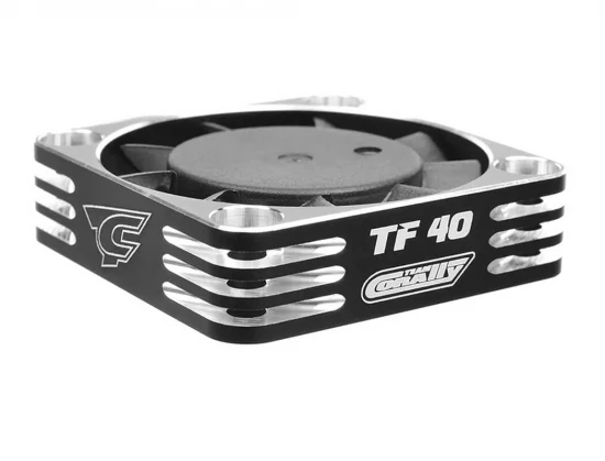 Corally Ultra High Speed Cooling Fan 40mm 6V8 - 4V Black/Silv