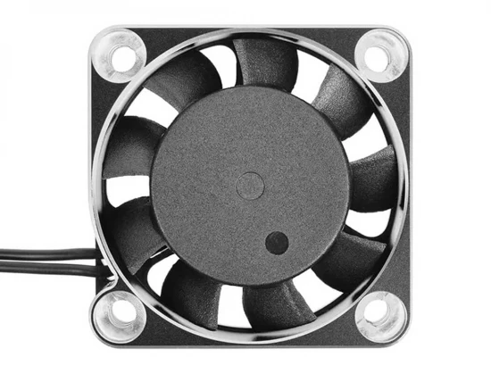 Corally Ultra High Speed Cooling Fan 40mm 6V8 - 4V Black/Silv