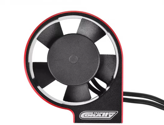 Corally ESC Ultra High Speed Fan XF-30 Bec Conn. 30mm BK/Re