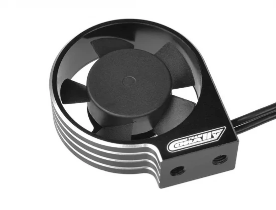 Corally ESC Ultra High Speed Fan XF-30 Bec Conn. 30mm BK/Si