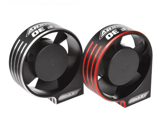 Corally ESC Ultra High Speed Fan XF-30 Bec Conn. 30mm BK/Re
