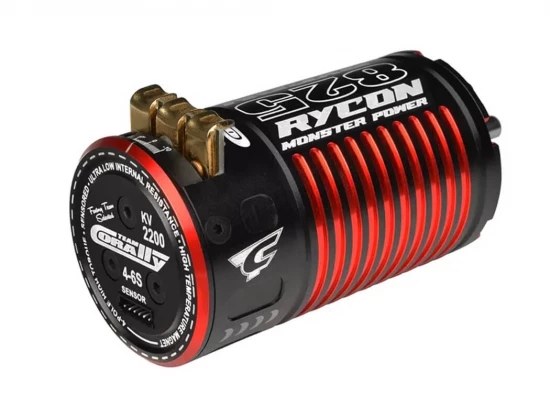 Corally Rycon 825 Sensored 4- Pole Comp Brushless Motor 2200Kv