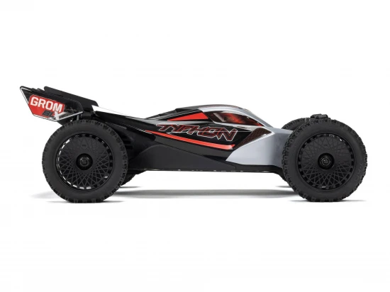 Arrma Typhon GROM Brushless 1:18 (No Battery/Charger) - Silver