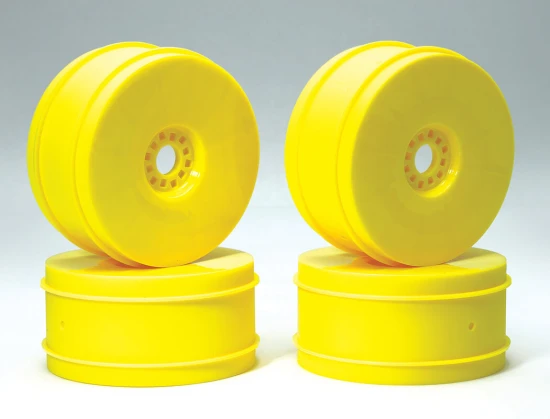 Centro 1:8 Dished Buggy Wheels Set Of 4 - Yellow