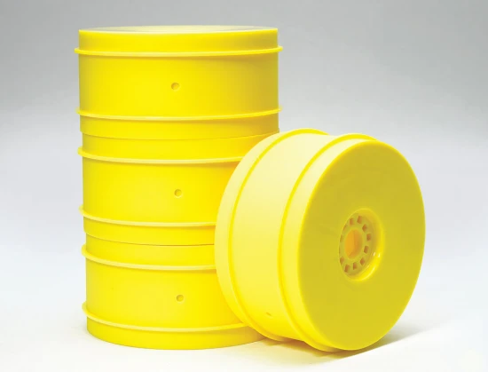 Centro 1:8 Dished Buggy Wheels Set Of 4 - Yellow
