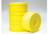 Centro 1:8 Dished Buggy Wheels Set Of 4 - Yellow