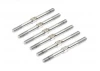 Centro RC10B7 Titanium Turnbuckle Set (6Pc) - Silver