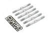 Centro RC10B7 Titanium Turnbuckle Set (6Pc) - Silver
