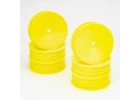 Centro 1:10 Dished Buggy Front 2WD Slim Flex Wheel - 3 Pairs (Yellow)