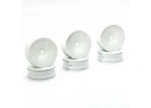 Centro 1:10 Dished Buggy Front 2WD Wide Wheel White - 3 Pairs
