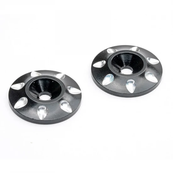Centro 1:8 Wing Washers - Black