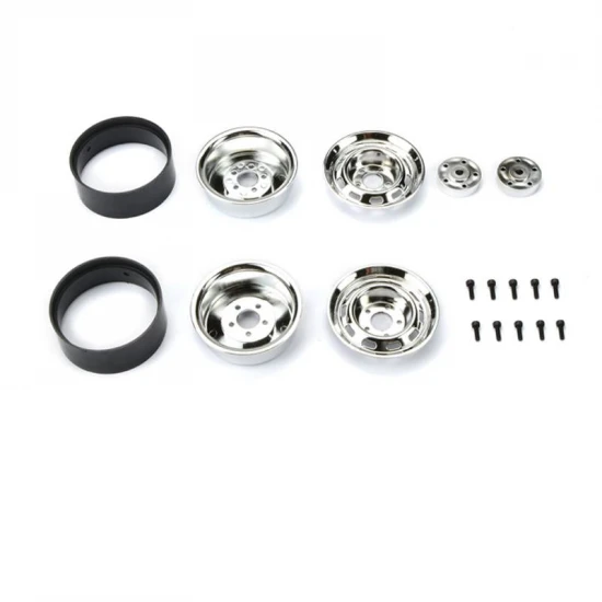 Carisma Scale Adventure Carisma 15985 SCA-1E 1.9 Chrome Wheel Set(2)
