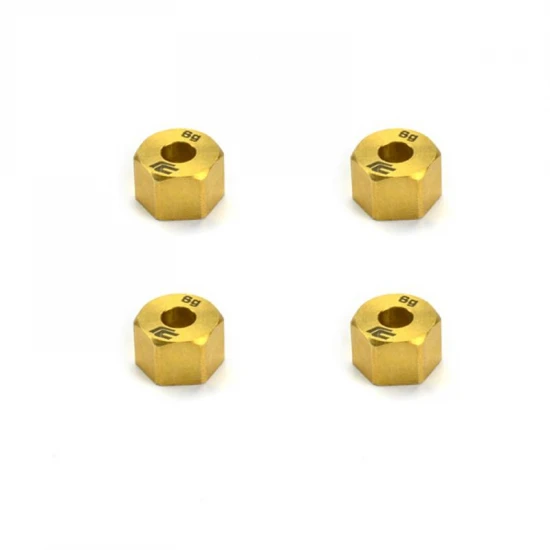 Carisma Scale Adventure Carisma 16083 SCA-1E Brass Weight Wheel Hex Set