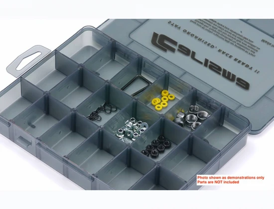 Carisma RC Parts Storage Box 18 Compartments 200X157X27mm