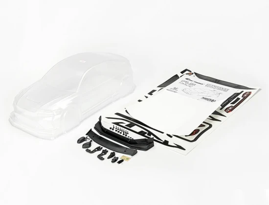 Carisma M40S 2.0 Honda Civic Type R Fl5 Clear Bodyshell Set