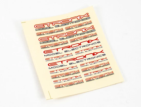 eTronix Mini Decal Sheet