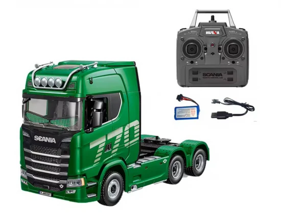 HuiNa Scania 770S RC Haulage Truck RTR - Green
