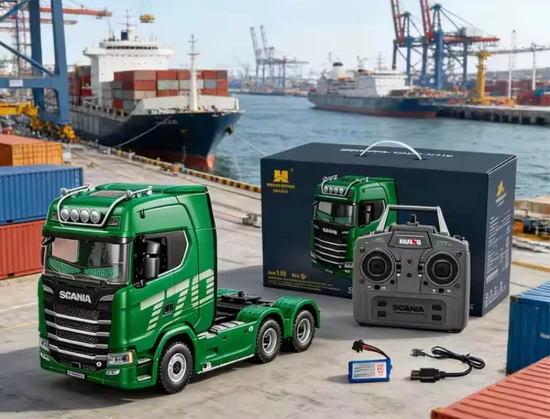 HuiNa Scania 770S RC Haulage Truck RTR - Green