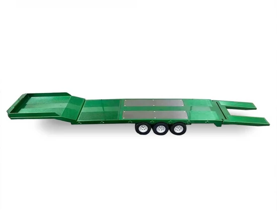 HuiNa RC Haulage Flatbed Trailer For CY1501 - Green