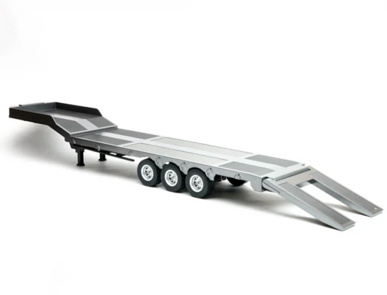 HuiNa RC Haulage Flatbed Trailer - Silver