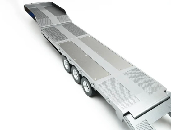HuiNa RC Haulage Flatbed Trailer - Silver