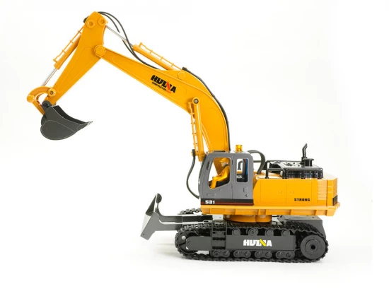 HuiNa 1:16 Scale RC Excavator 11ch Wity Die Cast Bucket