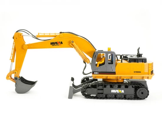 HuiNa 1:16 Scale RC Excavator 11ch Wity Die Cast Bucket