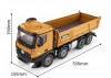 HuiNa Tipper Dump Truck 8 Wheeler With Die Cast Metal Parts