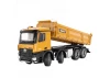 HuiNa Tipper Dump Truck 8 Wheeler With Die Cast Metal Parts