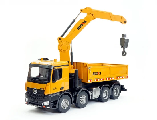 HuiNa 1:14 RC Timber Grab 8 Wheeler Dump Truck