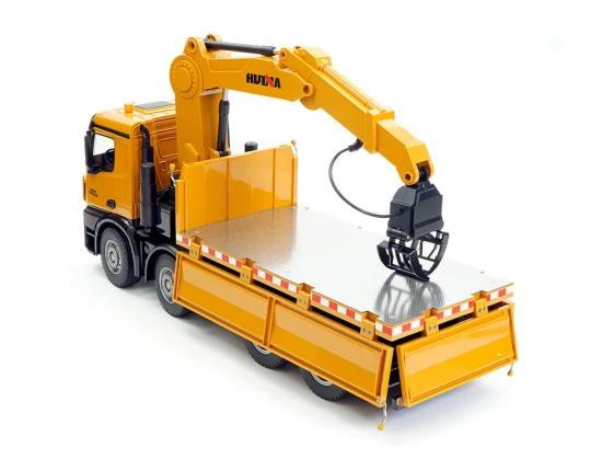 HuiNa 1:14 RC Timber Grab 8 Wheeler Dump Truck