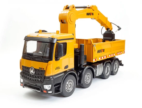 HuiNa 1:14 RC Timber Grab 8 Wheeler Dump Truck
