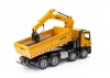 HuiNa 1:14 RC Timber Grab 8 Wheeler Dump Truck