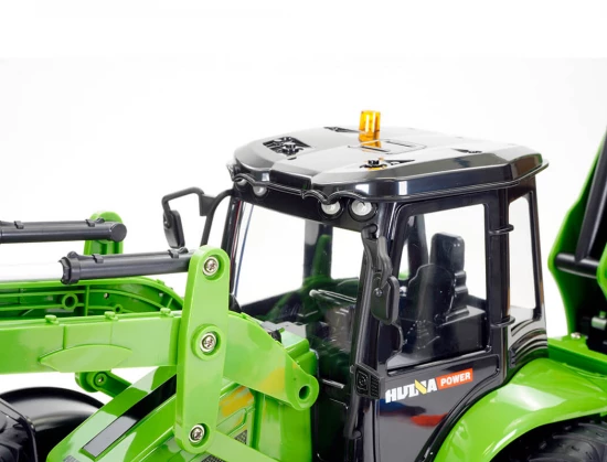 HuiNa 1:14 Backhoe Excavator Tractor - 9 Channel
