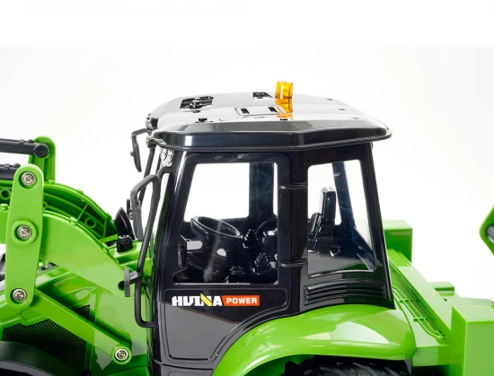 HuiNa 1:14 Backhoe Excavator Tractor - 9 Channel