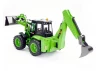HuiNa 1:14 Backhoe Excavator Tractor - 9 Channel