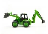HuiNa 1:14 Backhoe Excavator Tractor - 9 Channel