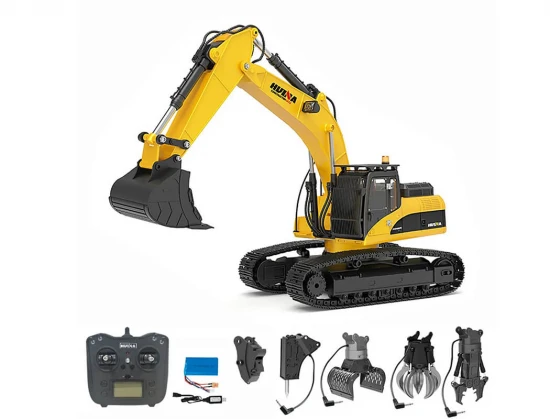 HuiNa 1:14 Full Alloy 23Ch Excavator V5.0